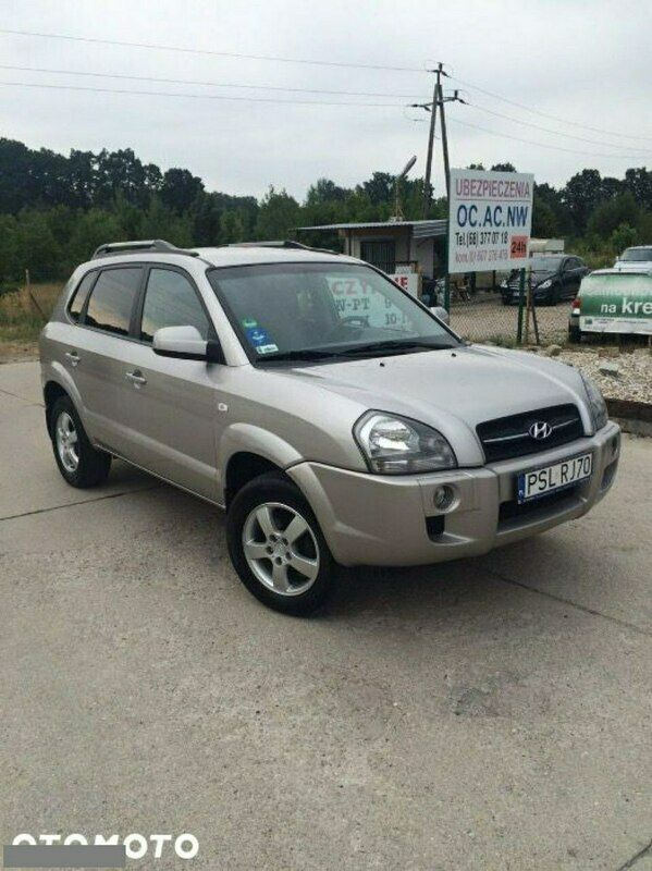 Złoty (metalik) Używany 2006 Hyundai Tucson SUV | 24 900 zł (Drogi) - Obraz 1/4