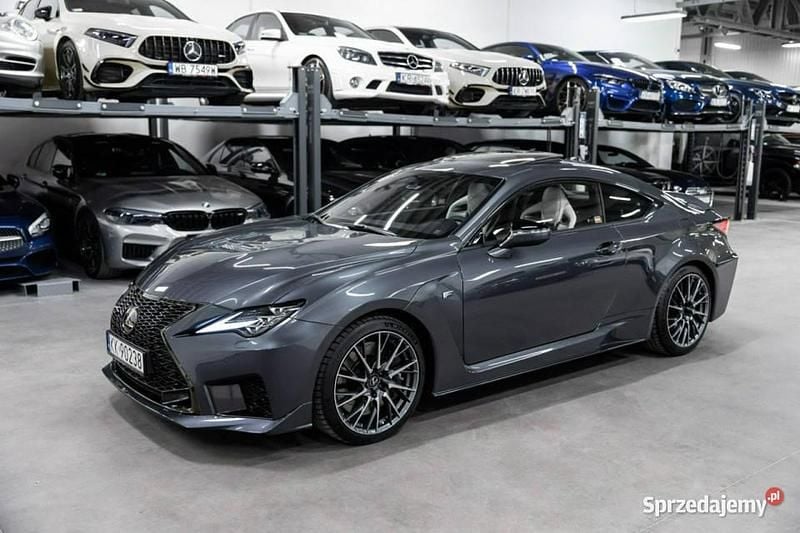 Szary Używany 2022 Lexus RC F Coupe | 495 000 zł - Obraz 1/4