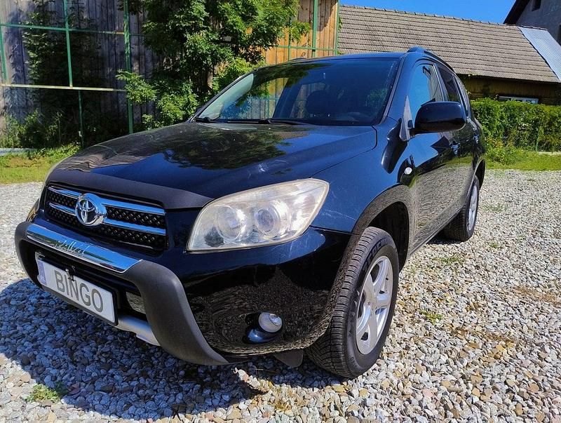 Czarny Używany 2008 Toyota RAV4 SUV | 22 900 zł (Uczciwa cena) - Obraz 1/4