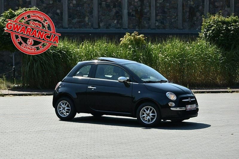 Czarny Używany 2010 Fiat 500 Hatchback | 22 900 zł (Dość drogi) - Obraz 1/4