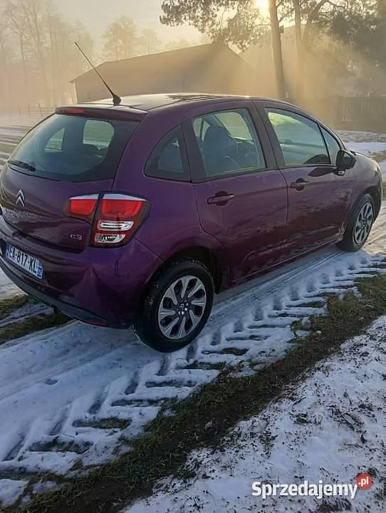 Fioletowy Używany 2016 Citroën C3 Hatchback | 17 500 zł (Super Cena) - Obraz 1/4