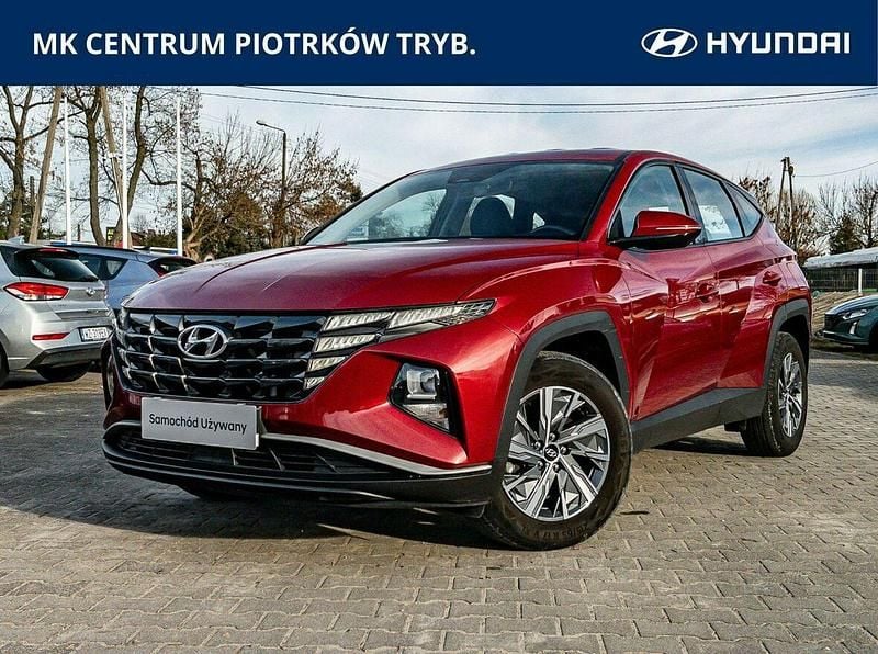 Używany Hyundai Tucson 150 KM (110 kW) 2021 Czerwony SUV