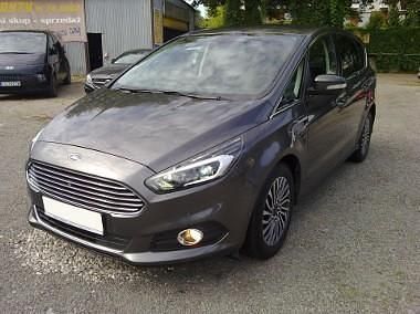 Szary Używany 2018 Ford S-MAX Titanium S Minivan | 67 900 zł (Dość drogi) - Obraz 1/4