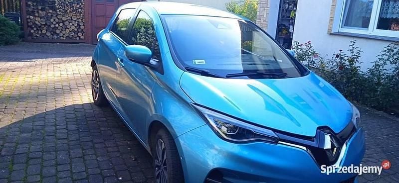 Niebieski Używany 2020 Renault Zoe Hatchback | 59 900 zł - Obraz 1/4