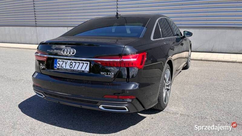 Używany Audi A6 S-line plus 2019 Czarny Sedan/Limuzyna