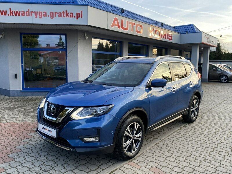Niebieski Używany 2018 Nissan X-Trail 360º SUV | 79 900 zł (Dość drogi) - Obraz 1/4