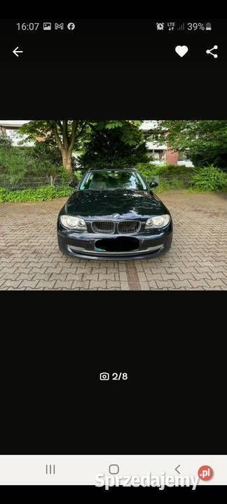 Czarny Używany 2009 BMW 118 Hatchback | 14 000 zł (Dobra cena) - Obraz 1/4