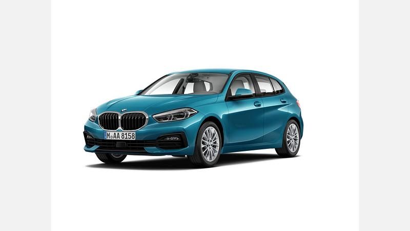 Używany BMW 118 Advantage 136 KM (100 kW) 2024 Niebieski snapper rocks metalizowany Hatchback