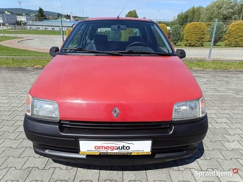 Czerwony Używany 1993 Renault Clio Hatchback | 5000 zł - Obraz 1/4
