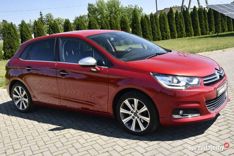 Bordowy Używany 2015 Citroën C4 Hatchback | 27 900 zł (Dobra cena) - Obraz 1/4