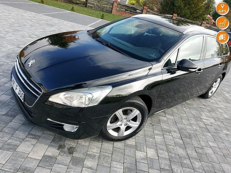 Używany Peugeot 508 140 KM (102 kW) 2012 Czarny Sedan/Limuzyna