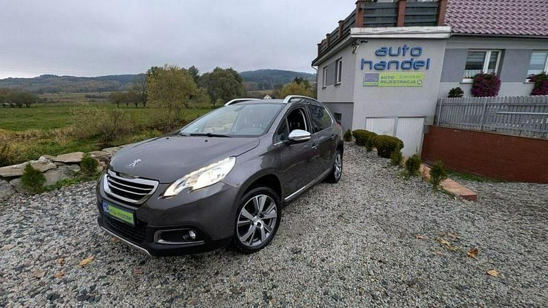 Szary Używany 2014 Peugeot 2008 SUV | 30 900 zł (Dość drogi) - Obraz 1/4