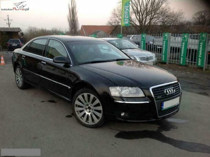 Czarny Używany 2006 Audi A8 Sedan/Limuzyna | 62 600 zł - Obraz 1/4