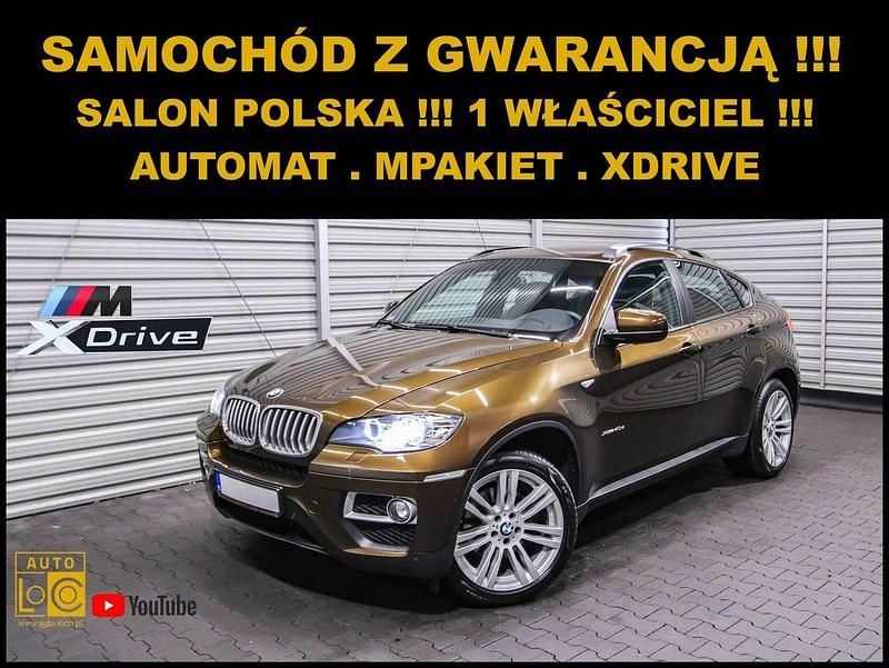 Brązowy (metalik) Używany 2014 BMW X6 SUV | 88 888 zł (Uczciwa cena) - Obraz 1/4