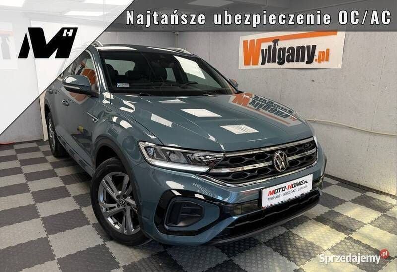 Niebieski Używany 2022 VW T-Roc R-line SUV | 104 399 zł (Dobra cena) - Obraz 1/4