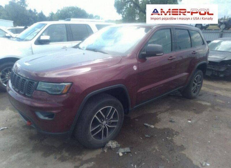 Czerwony Używany 2018 Jeep Grand Cherokee SUV | 120 000 zł - Obraz 1/4