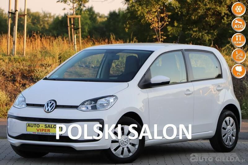 Biały (metalik) Używany 2019 VW up! Hatchback | 48 800 zł (Drogi) - Obraz 1/4