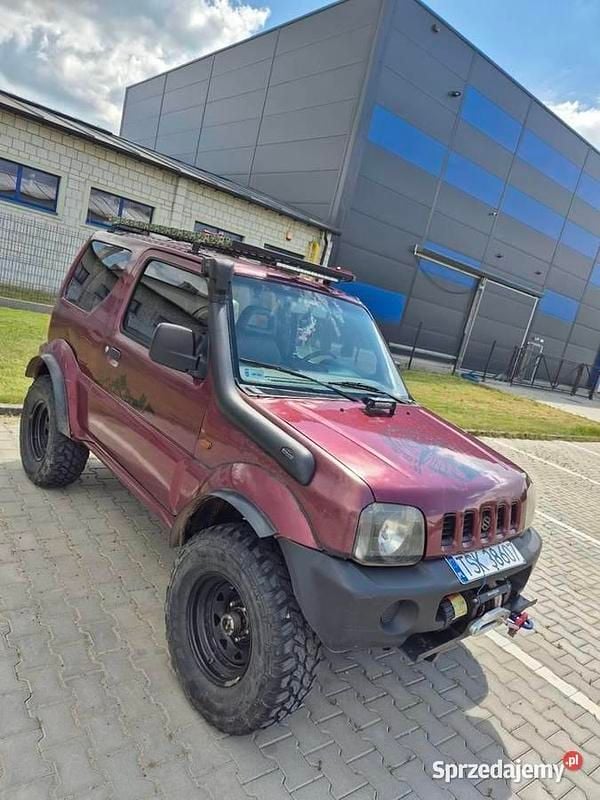 Bordowy Używany 1999 Suzuki Jimny SUV | 17 000 zł (Drogi) - Obraz 1/4