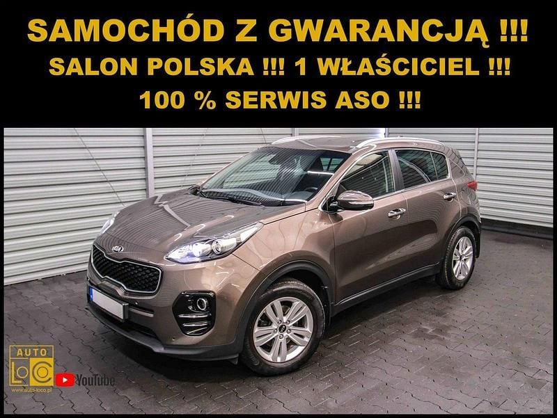 Brązowy (metalik) Używany 2017 Kia Sportage 2 SUV | 69 999 zł (Uczciwa cena) - Obraz 1/4