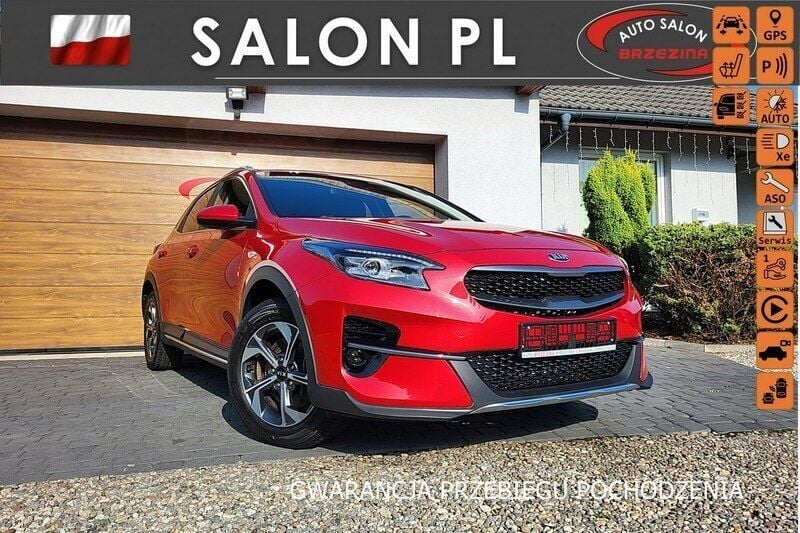 Bordowy Używany 2020 Kia XCeed 2 SUV | 78 900 zł (Dość drogi) - Obraz 1/4