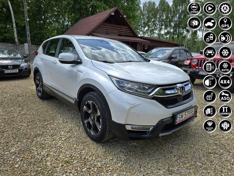 Biały Używany 2020 Honda CR-V SUV | 127 000 zł - Obraz 1/4