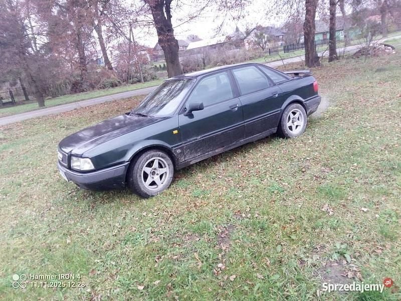 Czarny Używany 1992 Audi 80 Sedan/Limuzyna | 1900 zł - Obraz 1/4