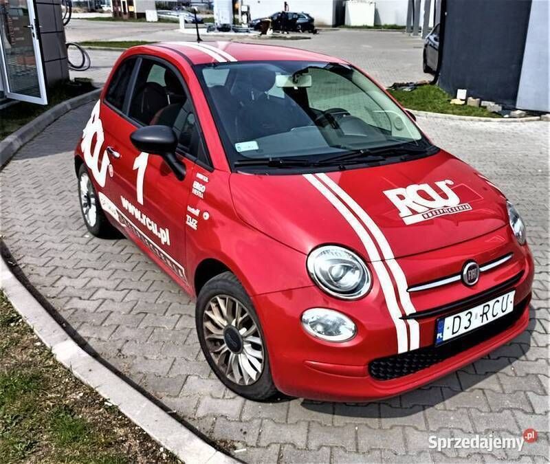 Używany Fiat 500 2017 Czerwony