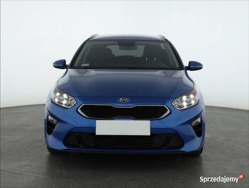 Niebieski Używany 2021 Kia Ceed Kombi | 58 999 zł (Dość drogi) - Obraz 1/4
