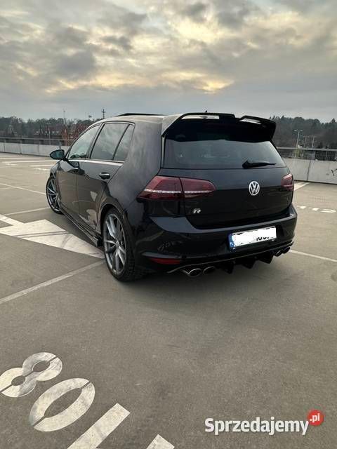 Czarny Używany 2014 VW Golf VII R Hatchback | 79 900 zł (Drogi) - Obraz 1/4