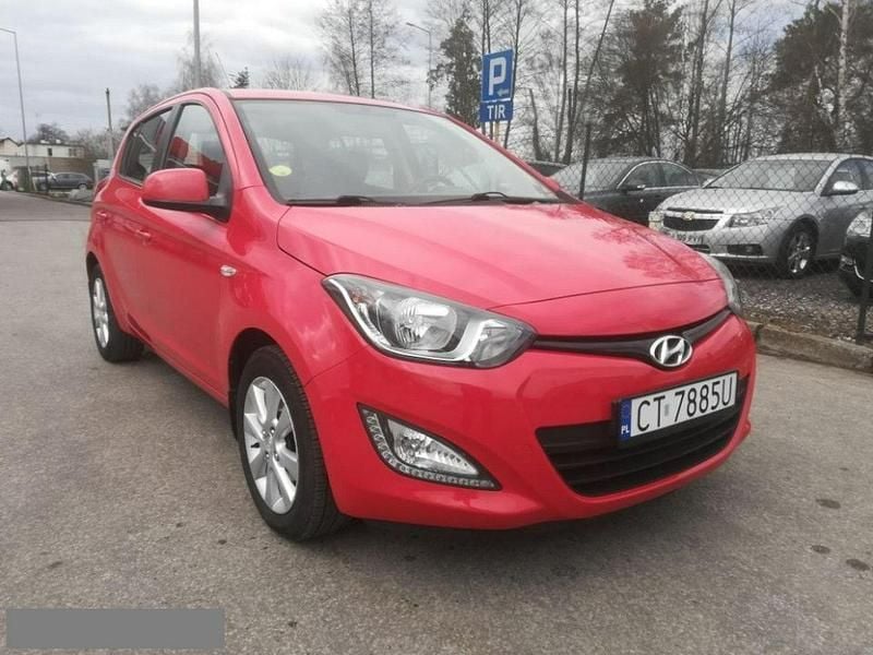 Czerwony Używany 2013 Hyundai i20 Hatchback | 17 900 zł (Dość drogi) - Obraz 1/1