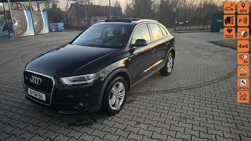 Używany Audi Q3 170 KM (125 kW) 2012 Granatowy SUV