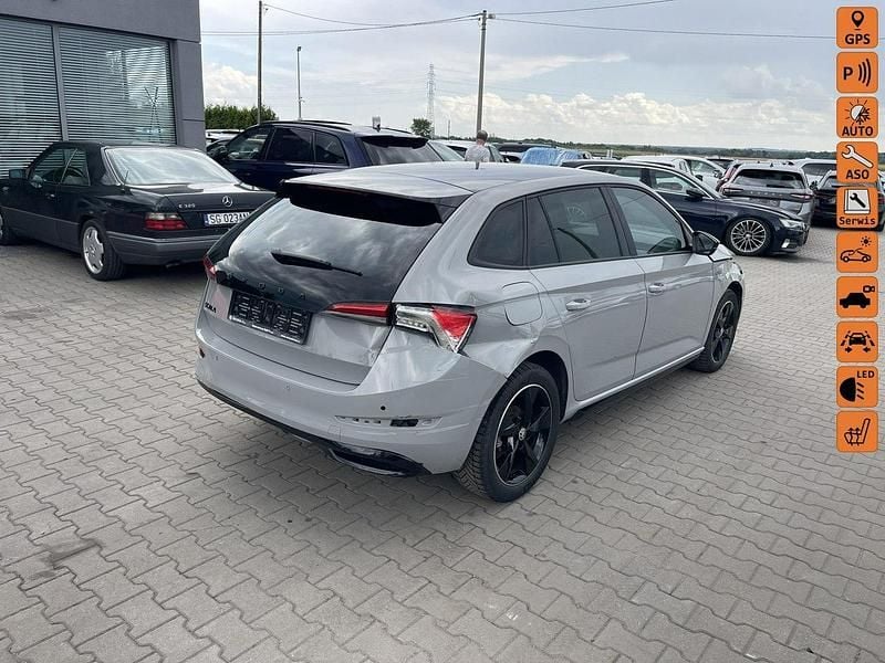 Szary (metalik) Używany 2021 Skoda Scala Hatchback | 32 900 zł - Obraz 1/4