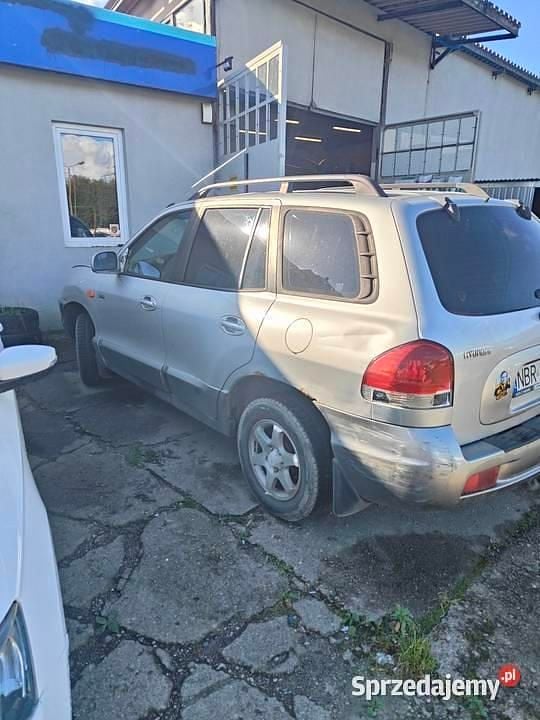 Srebrny Używany 2005 Hyundai Santa Fe SUV | 1500 zł (Super Cena) - Obraz 1/4