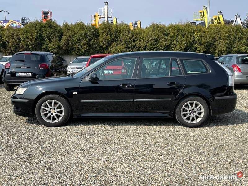 Czarny Używany 2006 Saab 9-3 Kombi | 9990 zł (Dobra cena) - Obraz 1/4
