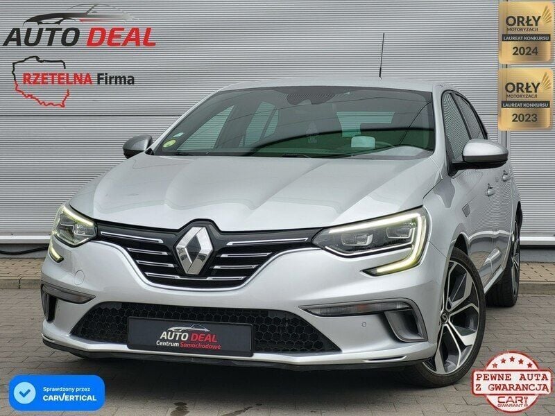 Srebrny (metalik) Używany 2020 Renault Mégane IV Hatchback | 55 900 zł (Uczciwa cena) - Obraz 1/4