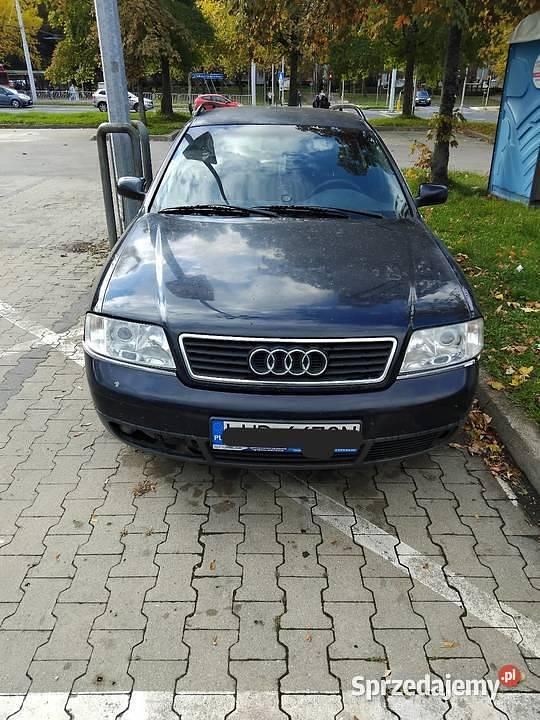 Granatowy Używany 1997 Audi A6 Kombi | 4500 zł (Uczciwa cena) - Obraz 1/4