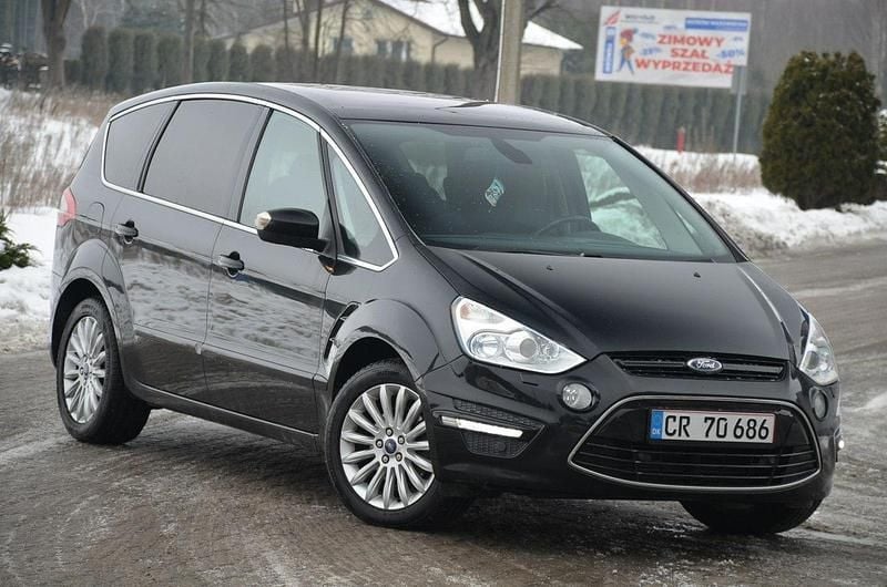 Używany Ford S-MAX S 163 KM (119 kW) 2013 Czarny Minivan