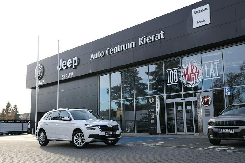 Biały Używany 2021 Skoda Kamiq Style SUV | 74 900 zł (Uczciwa cena) - Obraz 1/4