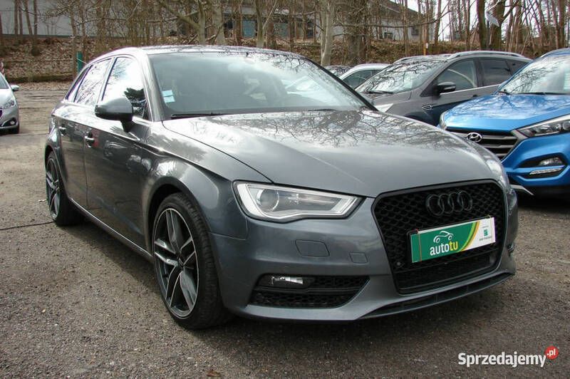 Szary (metalik) Używany 2014 Audi A3 Hatchback | 39 900 zł (Uczciwa cena) - Obraz 1/4