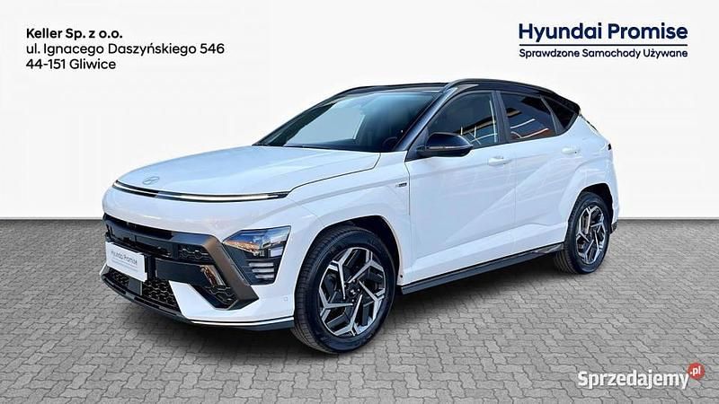 Biały Używany 2023 Hyundai Kona N Line SUV | 125 000 zł - Obraz 1/4