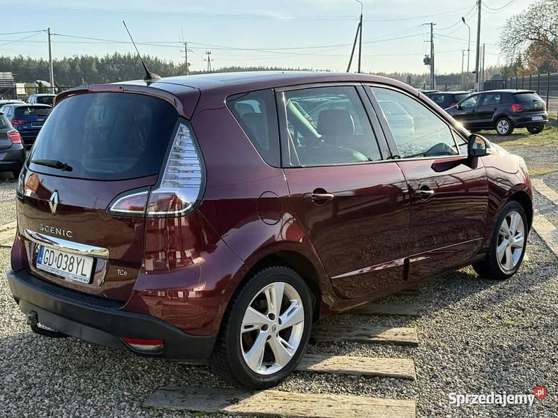 Używany Renault Scénic III 116 KM (85 kW) 2012 Bordowy Minivan