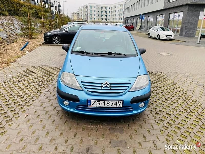 Niebieski Używany 2003 Citroën C3 Hatchback | 4300 zł - Obraz 1/4