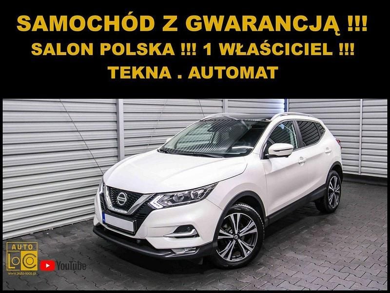 Biały (metalik) Używany 2021 Nissan Qashqai SUV | 77 777 zł (Super Cena) - Obraz 1/4