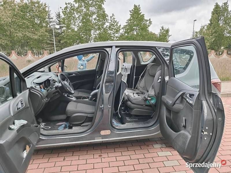 Szary Używany 2013 Opel Meriva Minivan | 22 399 zł (Dobra cena) - Obraz 1/4