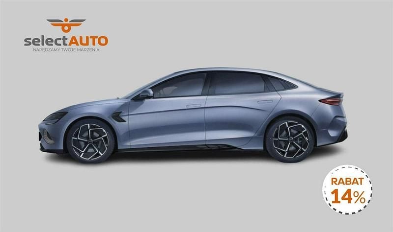 Nowe BYD Seal 389 kW (530 KM) 2025 Niebieski jasny (metalik) Sedan/Limuzyna