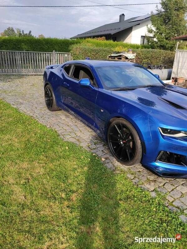Niebieski Używany 2016 Chevrolet Camaro SS Coupe | 111 000 zł - Obraz 1/4
