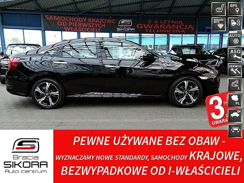 Brązowy Używany 2019 Honda Civic Sedan/Limuzyna | 99 900 zł (Drogi) - Obraz 1/4