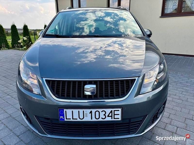Szary Używany 2014 Seat Alhambra Minivan | 36 900 zł (Super Cena) - Obraz 1/4