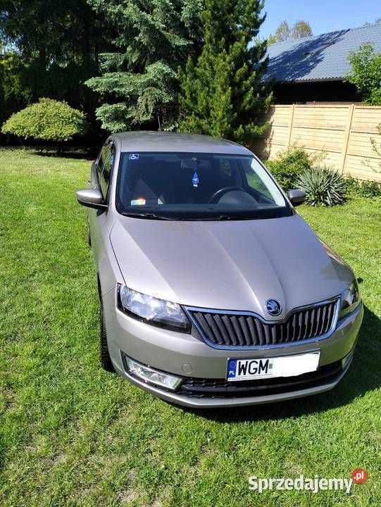 Brązowy Używany 2016 Skoda Rapid Ambition Hatchback | 33 000 zł (Dobra cena) - Obraz 1/4