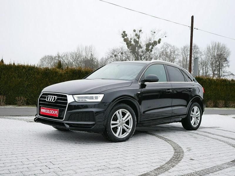 Czarny Używany 2017 Audi Q3 S-Line SUV | 69 900 zł (Super Cena) - Obraz 1/4